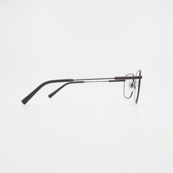 Bvlgari 1105 2011 53mm Dark Brown Metal Rectangular New Men's Eyeglasses - Picture 3 of 6